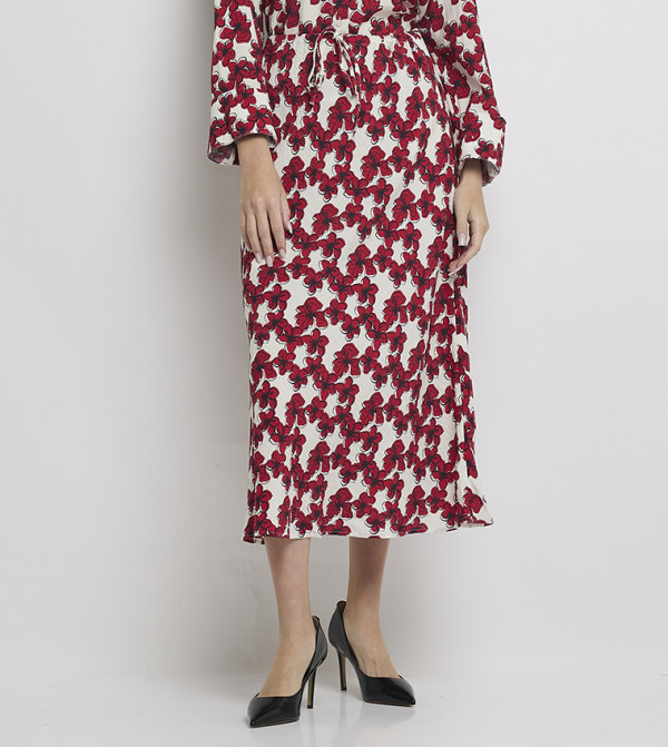 Tommy Hilfiger  Skirts - Red Midi Skirts