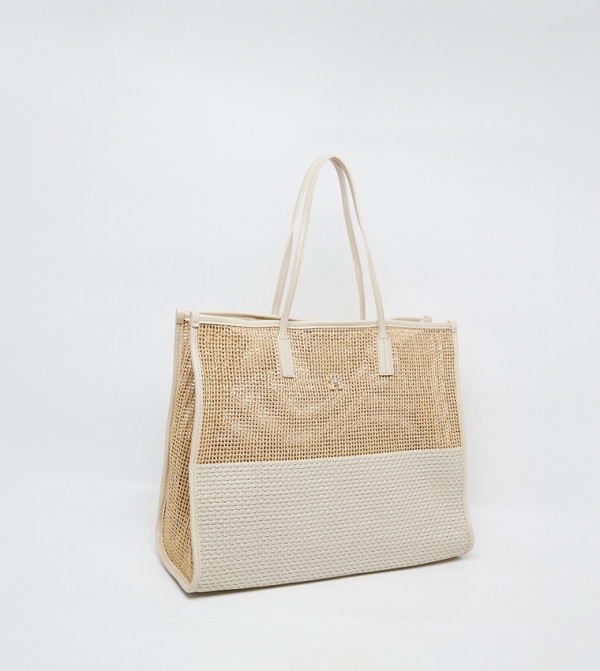 Tommy Hilfiger Bags - Beige Tote Bags