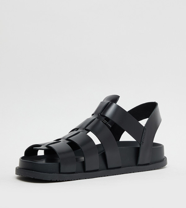 تومي جينز تومي جينز - أسود Flat Sandals
