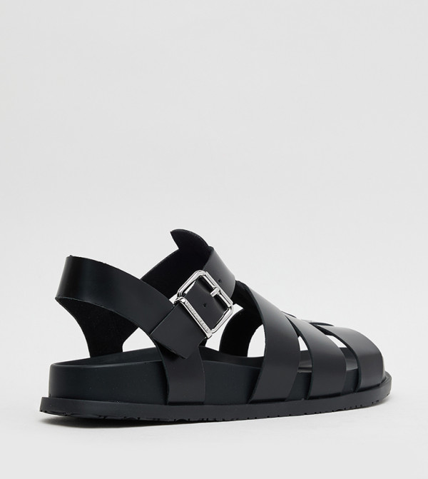 تومي جينز تومي جينز - أسود Flat Sandals