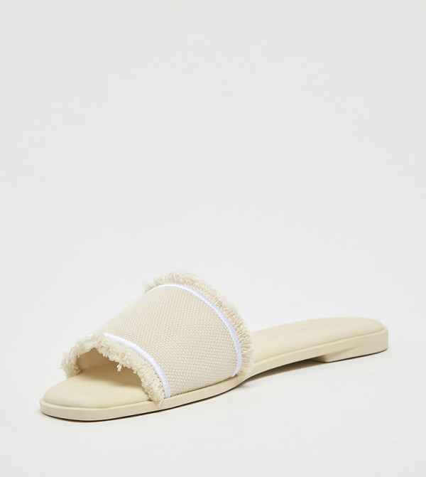 تومي هيلفيغر أحذية - بيج Flat Sandals