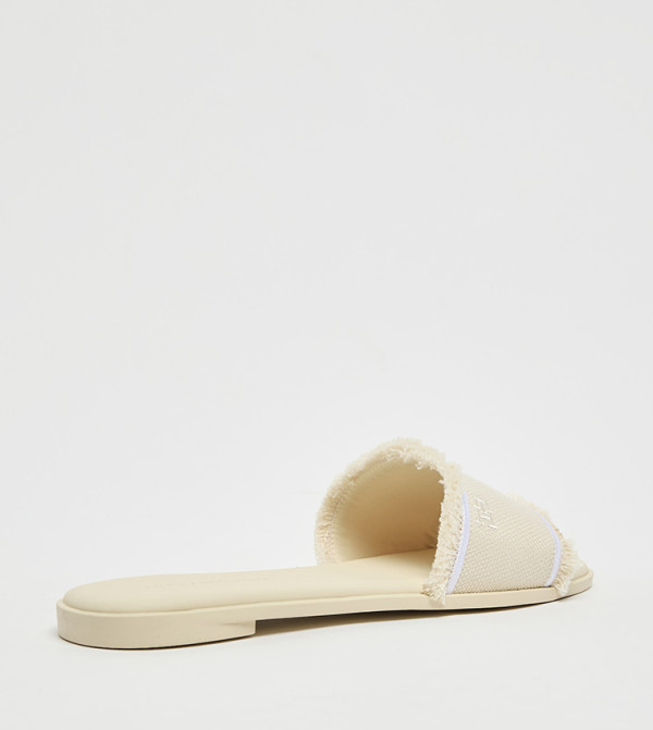 تومي هيلفيغر أحذية - بيج Flat Sandals