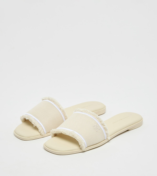 تومي هيلفيغر أحذية - بيج Flat Sandals