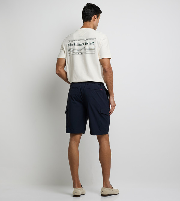 تومي هيلفيغر  شورت كارجو - سراويل كارجو - كحلي مزرق  Cargo Shorts
