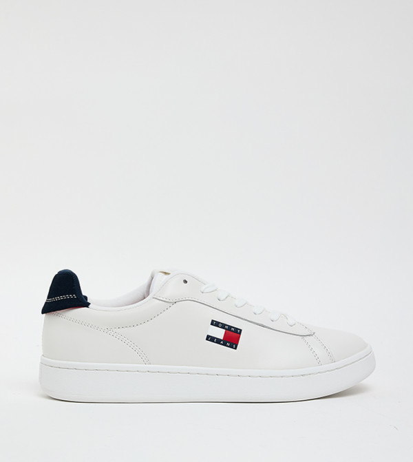 تومي هيلفيغر varsity - أبيض أحذية برقبة منخفضة