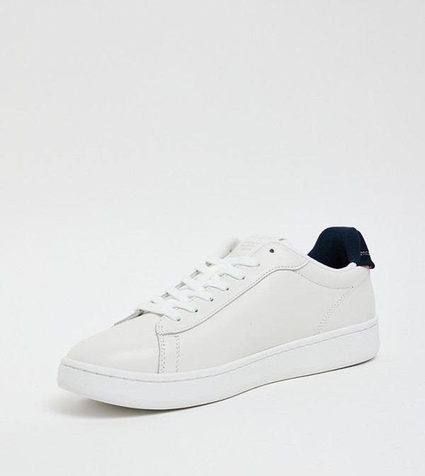 تومي هيلفيغر varsity - أبيض أحذية برقبة منخفضة