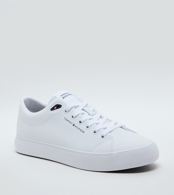 تومي هيلفيغر تومي هيلفيغر - أبيض أحذية برقبة منخفضة 
