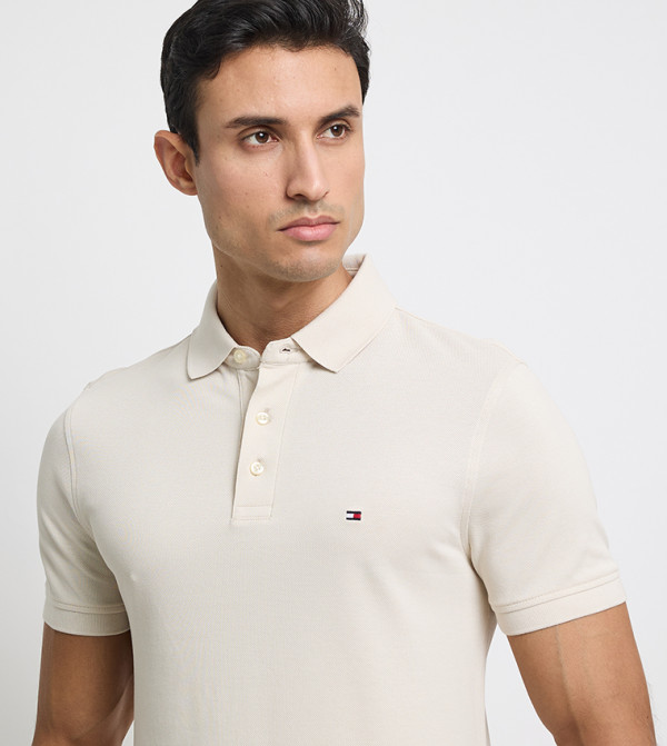 Tommy Hilfiger Tommy Hilfiger - Beige Polo T-shirts