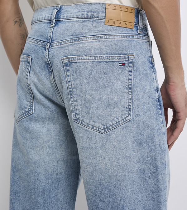 تومي جينز تومي جينز - أزرق Straight Jeans