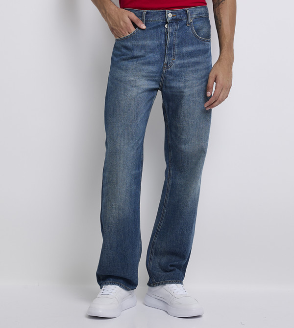 تومي جينز تومي جينز - أزرق Straight Jeans