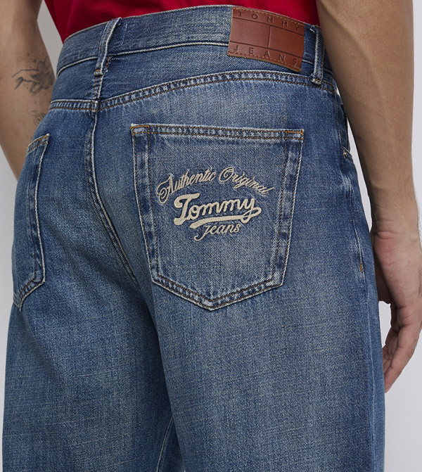 تومي جينز تومي جينز - أزرق Straight Jeans