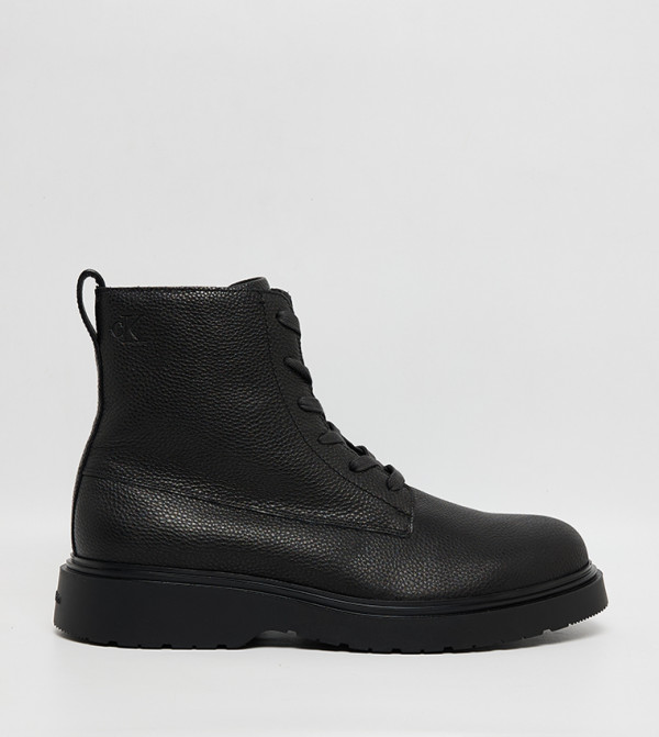 Calvin Klein  Boots - Black Lace up Boots