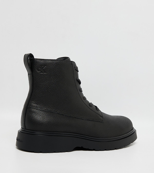 Calvin Klein  Boots - Black Lace up Boots