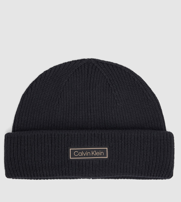 كالفين كلاين  قبعات بيني - أسود Beanies