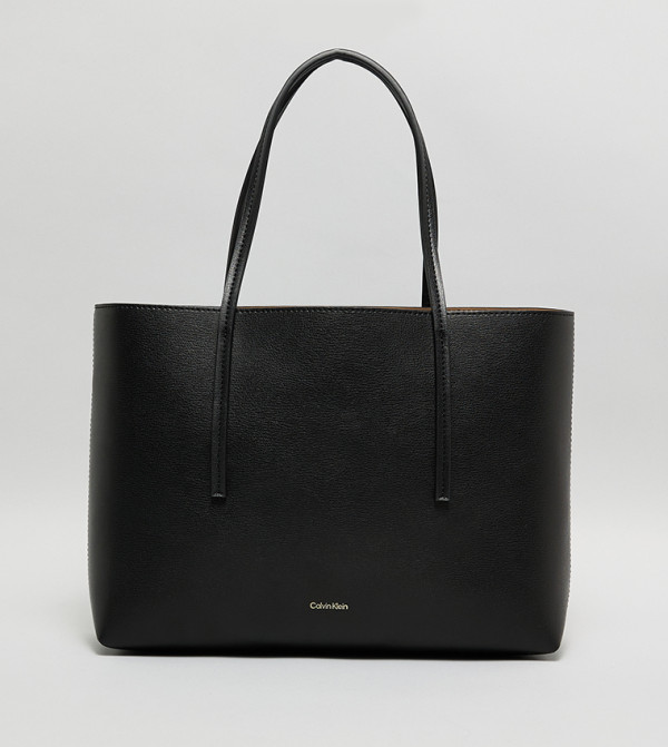 كالفين كلاين كالفين كلاين - أسود حقائب يد كبيرة
