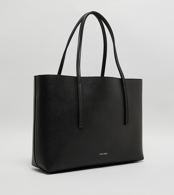 كالفين كلاين كالفين كلاين - أسود حقائب يد كبيرة