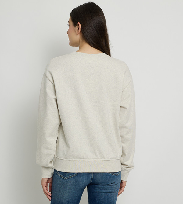 Calvin Klein  Sweatshirts - Beige Sweatshirts