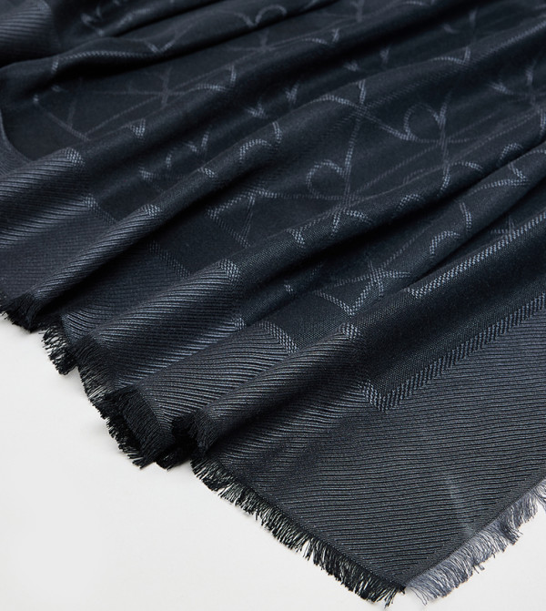 Calvin Klein  Scarves - Black Knitted Scarves