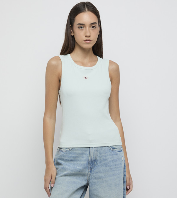 Calvin Klein Jeans - Green Sleeveless Tops