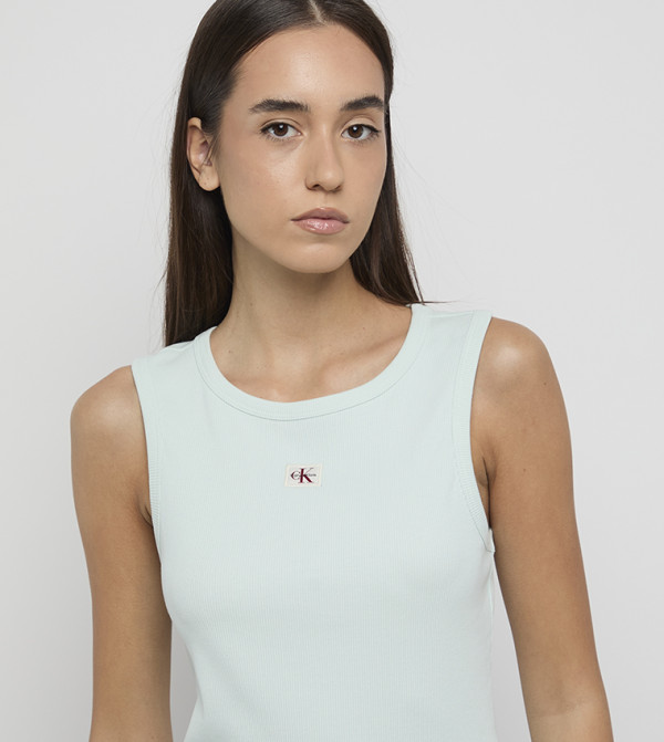 Calvin Klein Jeans - Green Sleeveless Tops