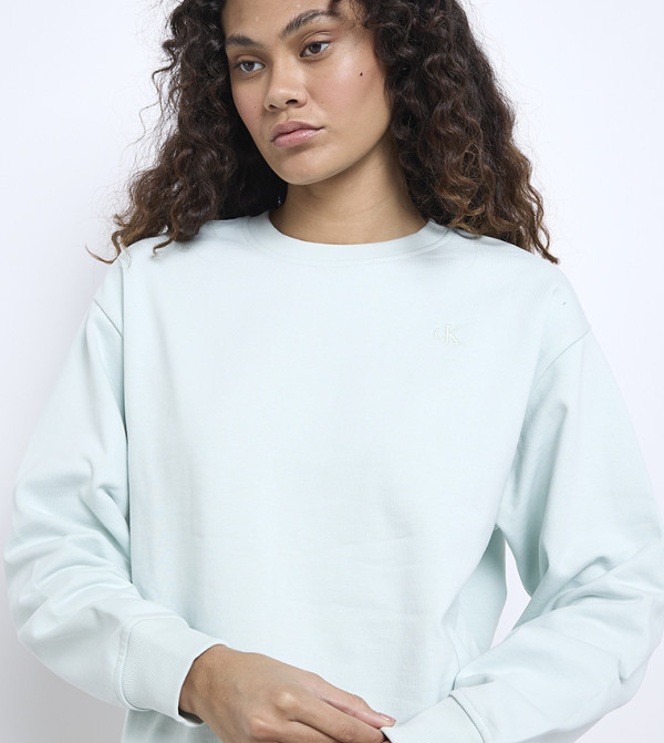 Calvin Klein Jeans  Sweatshirts - Green Sweatshirts