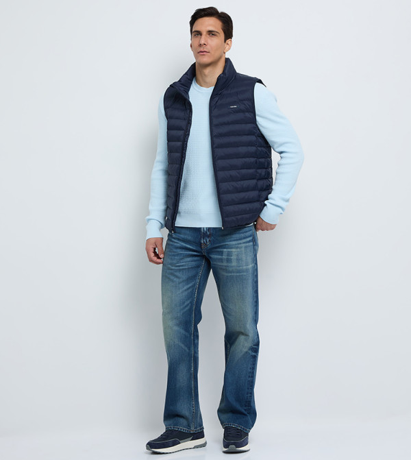 كالفن كلاين جينز  ملابس - أزرق Straight Jeans