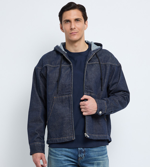 Calvin Klein Jeans  Denim Jackets - Navy Denim Jackets