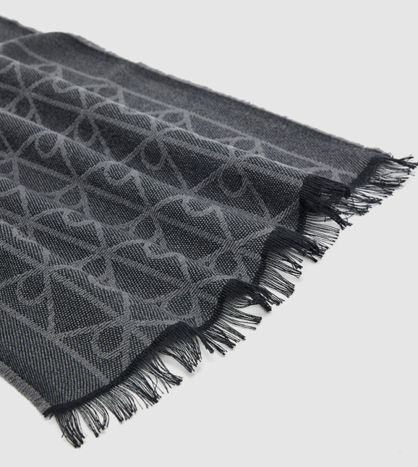 Calvin Klein  Scarves - Black Woollen Scarves