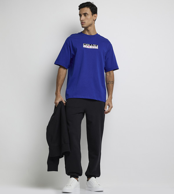 Calvin Klein Calvin Klein - Blue Round Neck T-Shirts