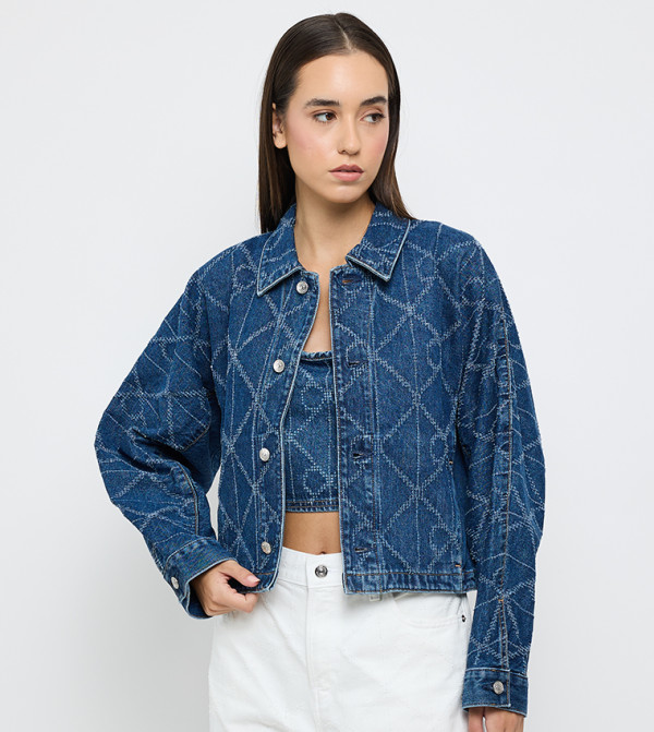 Calvin Klein  Denim Jackets - Blue Denim Jackets