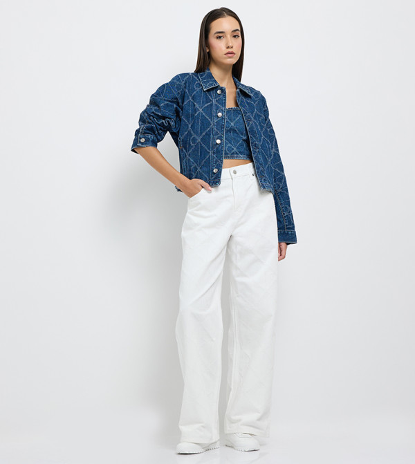 Calvin Klein  Denim Jackets - Blue Denim Jackets
