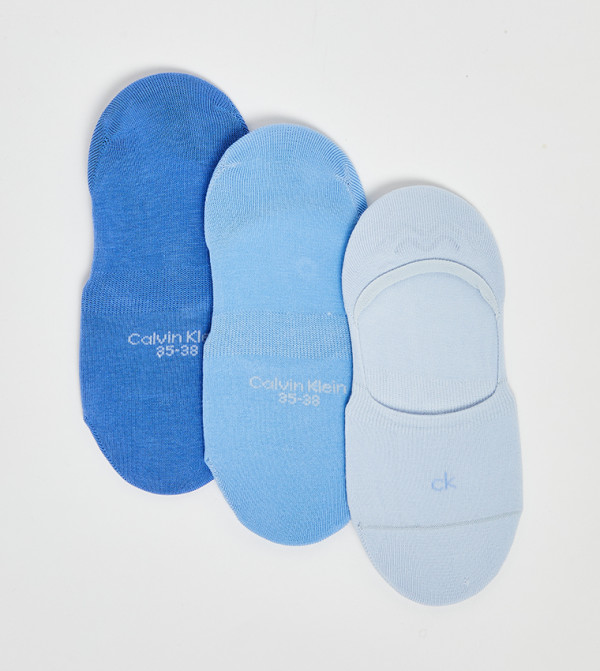 Calvin Klein  Accessories - Blue No Show Socks