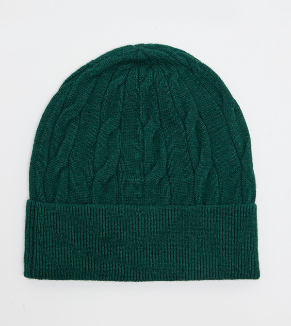 Tommy Hilfiger  Caps & Mittens - Green Caps & Mittens