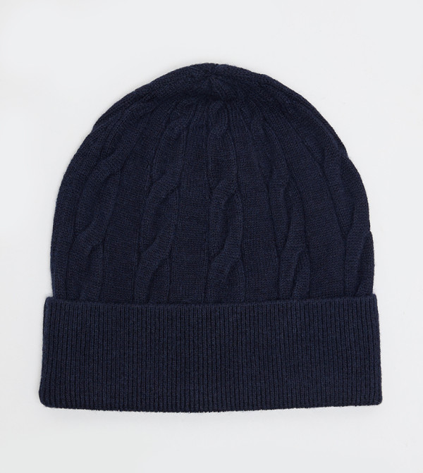 Tommy Hilfiger  Caps & Mittens - Navy Caps & Mittens