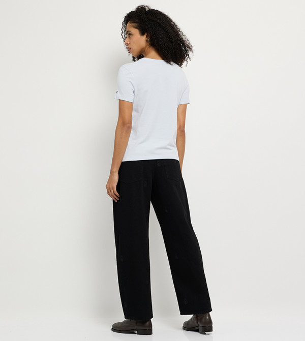 Tommy Hilfiger  Clothing - Light Blue Short Sleeve T-Shirts