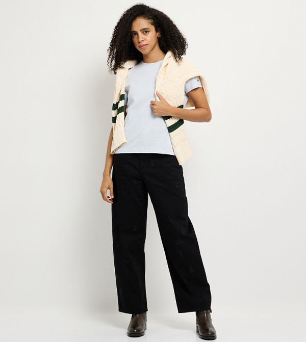 Tommy Hilfiger  Clothing - Light Blue Short Sleeve T-Shirts