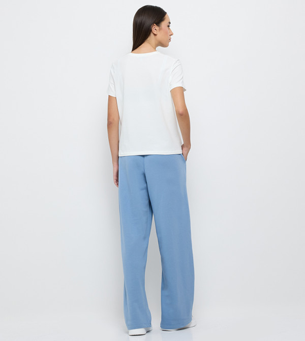 Tommy Hilfiger  Short Sleeve T-Shirts - White Short Sleeve T-Shirts