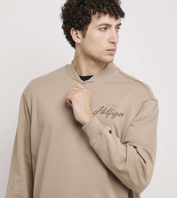 Tommy Hilfiger Sweatshirts - Beige Sweatshirts