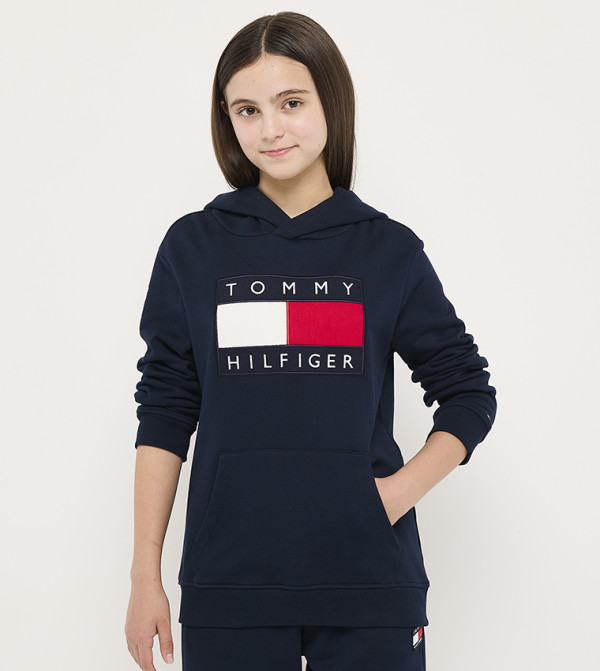 تومي هيلفيغر  هودي - كحلي هودي