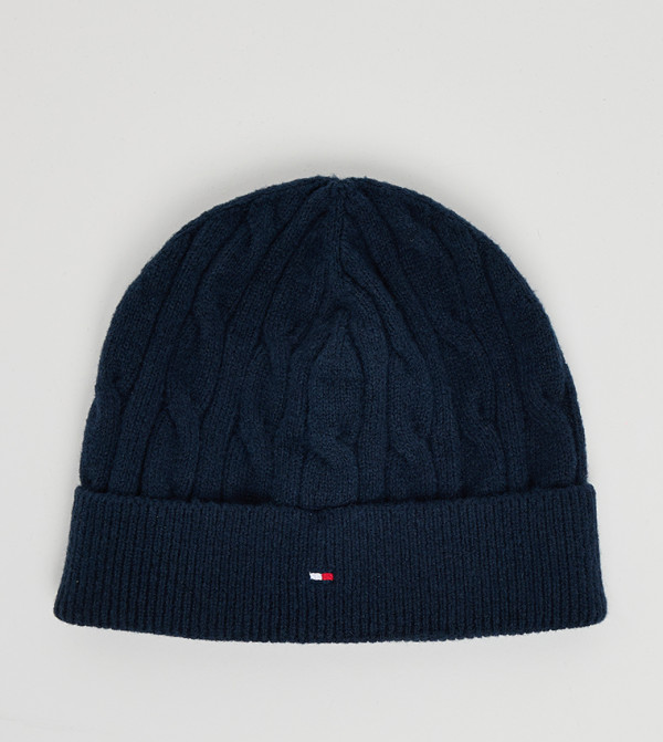 Tommy Hilfiger  Caps & Mittens - Navy Caps & Mittens