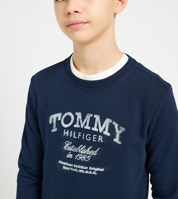 Tommy Hilfiger  Sweatshirts - Navy Sweatshirts
