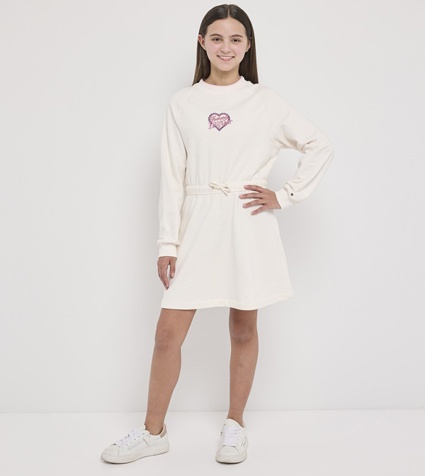 Tommy Hilfiger Dresses - Cream Casual Dress