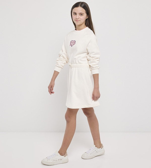 Tommy Hilfiger Dresses - Cream Casual Dress