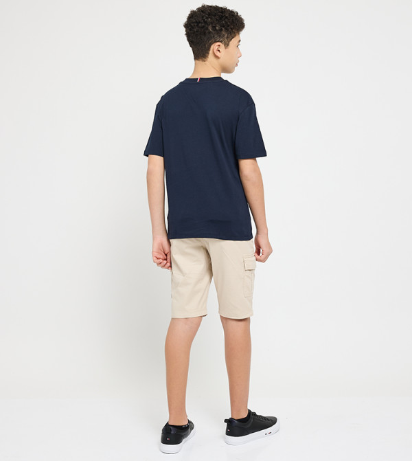 تومي هيلفيغر تومي هيلفيغر - أزرق بحري داكن تي شيرتات