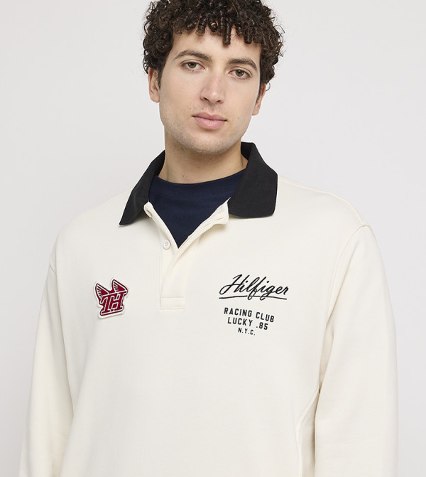 Tommy Hilfiger Sweatshirts - Ivory Sweatshirts