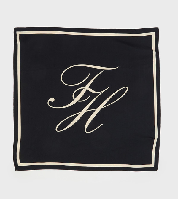 Tommy Hilfiger  Silk Scarves - Navy Leather Belts