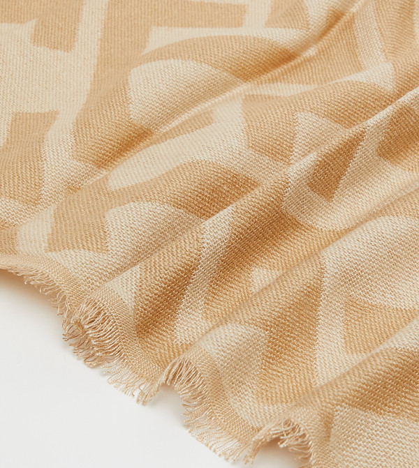 Tommy Hilfiger  Scarves - Beige Woven Scarves