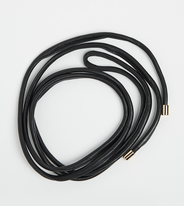 Tommy Hilfiger  Leather Belts - Black Leather Belts