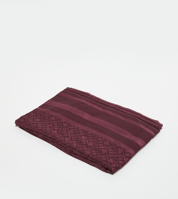 Tommy Hilfiger  Scarves - Red Woven Scarves
