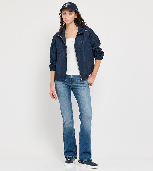 تومي هيلفيغر جاكيتات ومعاطف - كحلي جاكيتات كاجوال